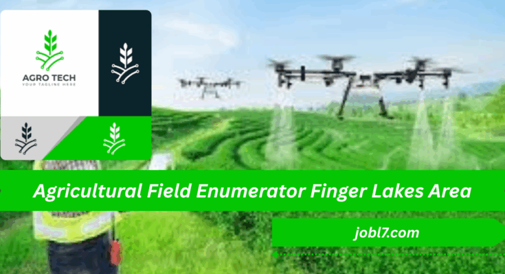 A promotional image featuring drones over green agricultural fields, highlighting the role of technology in farming.